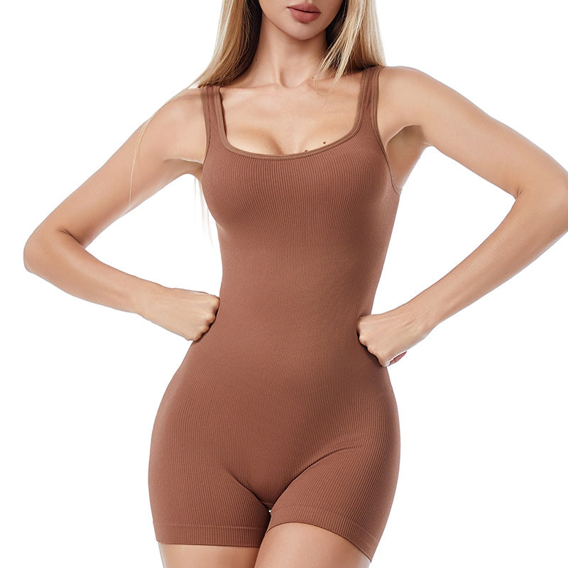 Shaping Seamless Bodysuit with Chest Support