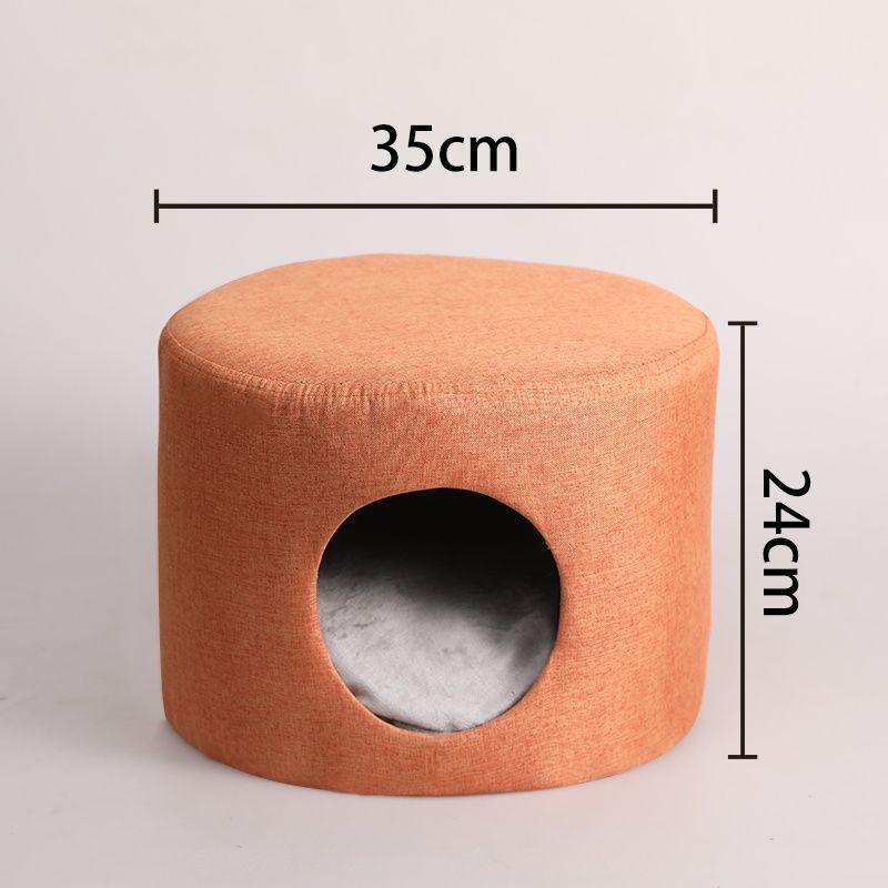 Shared seating area for humans and cats
