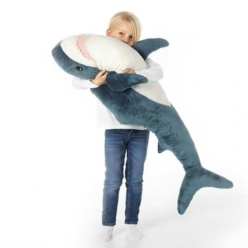 Shark-shaped pillow