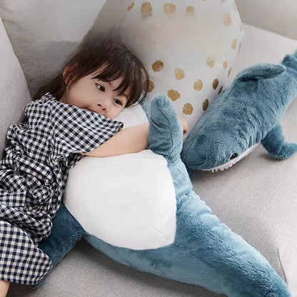 Shark-shaped pillow