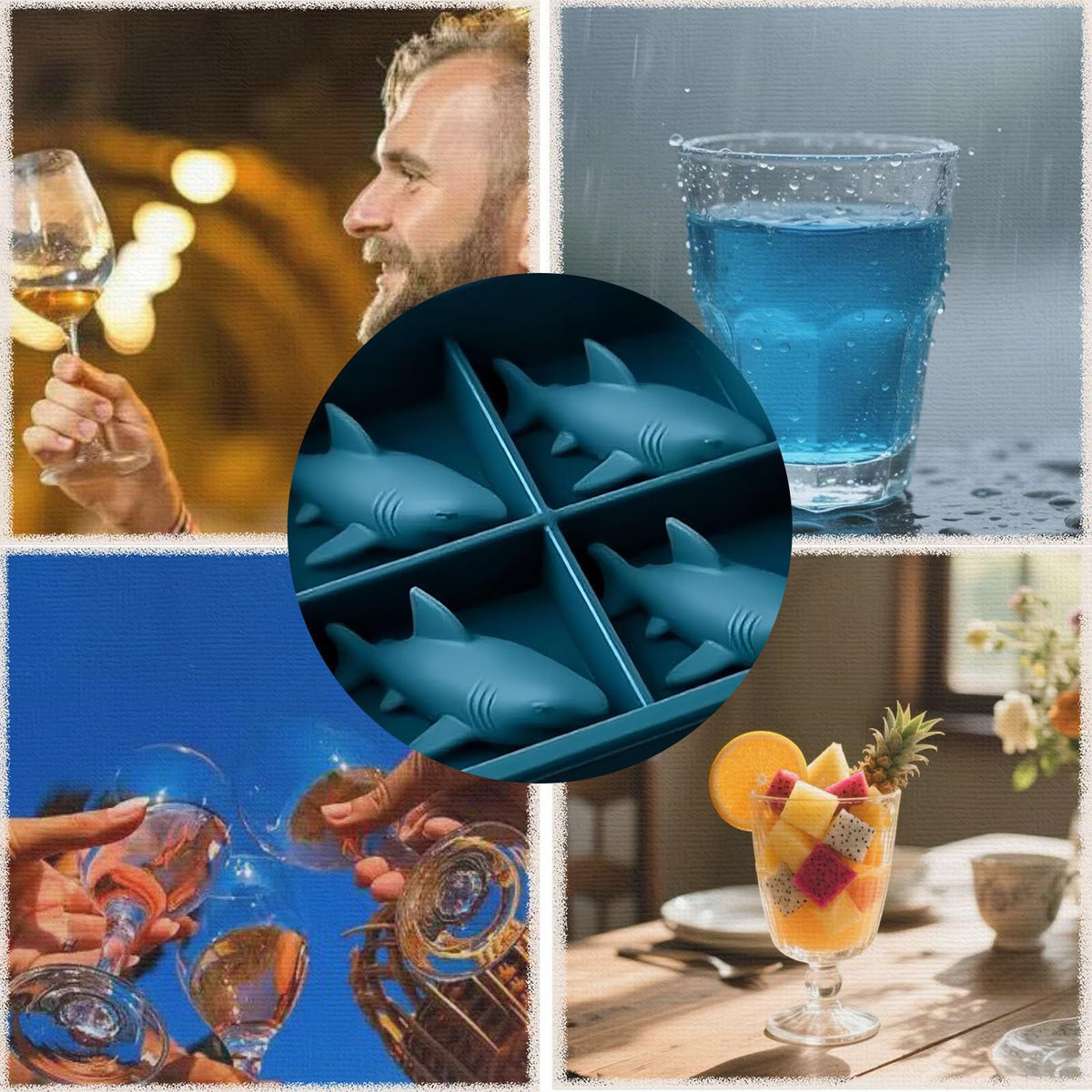 Shark Silicone Ice Mold