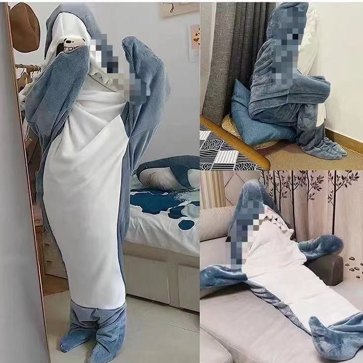 Shark sleeping bag