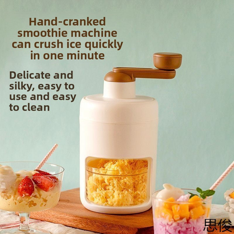 Shaved ice machine