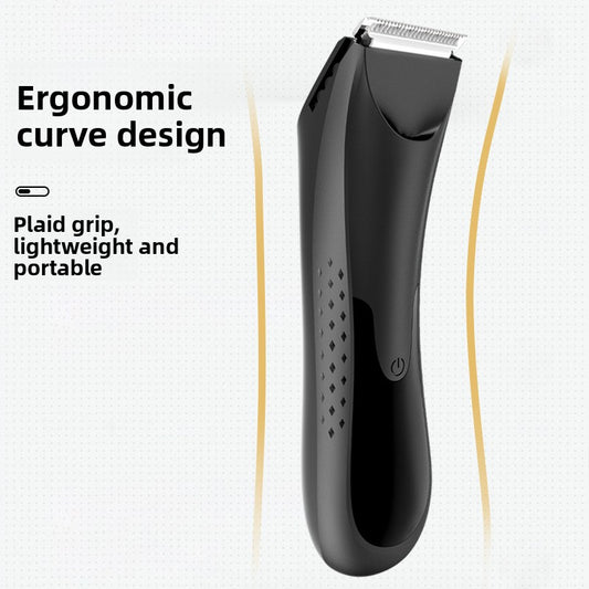 Shaving knife body hair trimmer