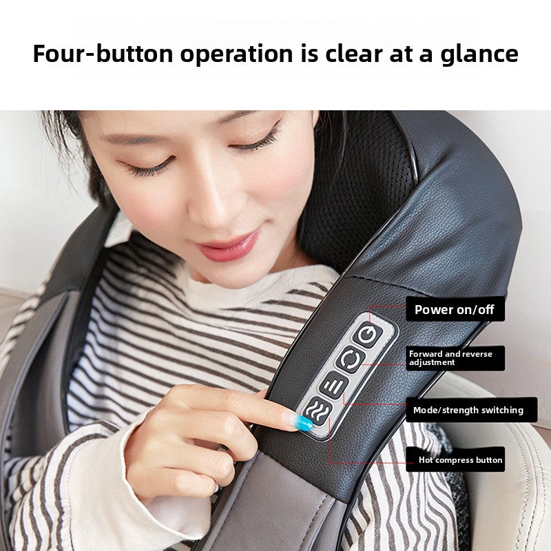 Shawl cervical massager