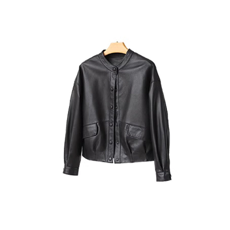Sheepskin Leather Jacket