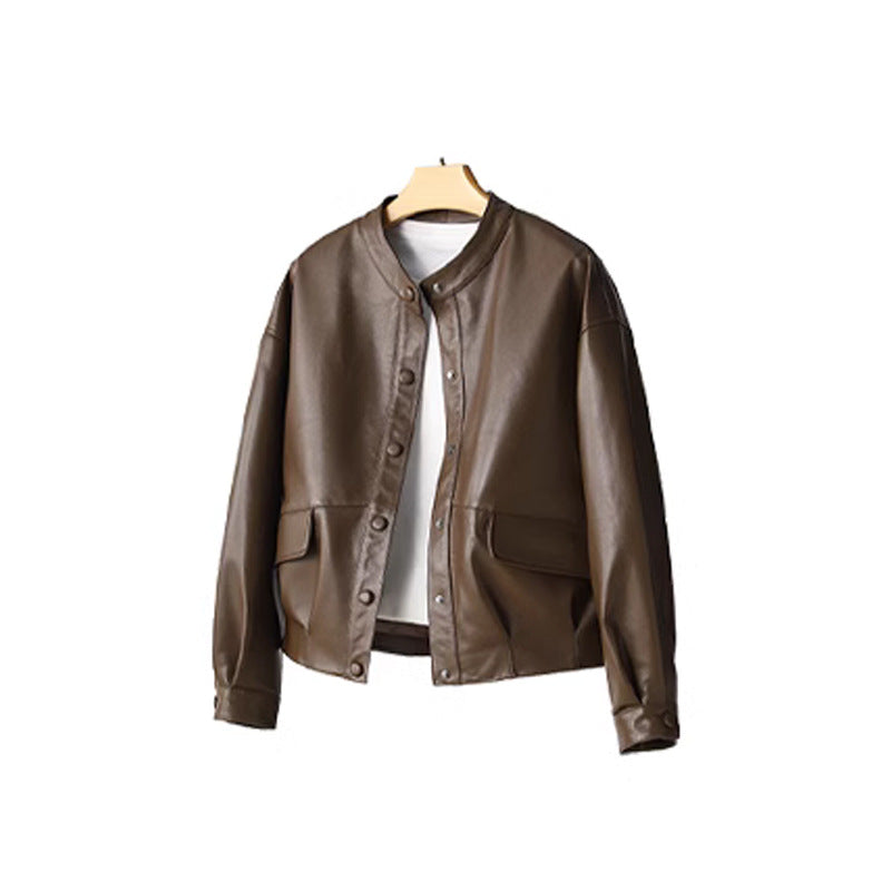 Sheepskin Leather Jacket