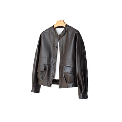 Sheepskin Leather Jacket