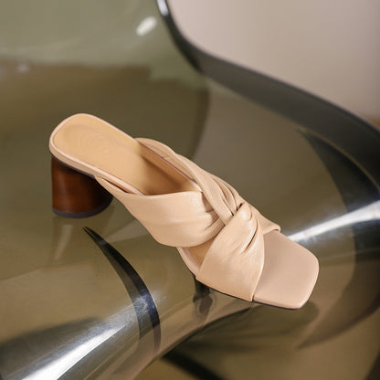 Sheepskin slippers