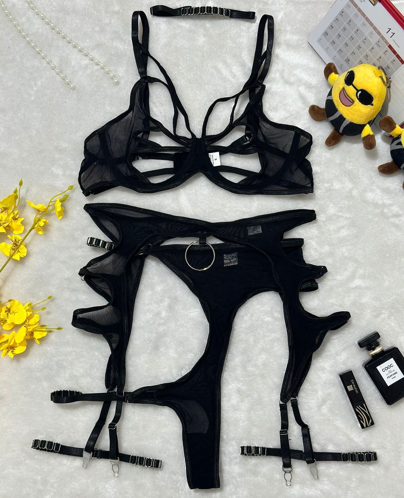 Sheer Mesh Lingerie