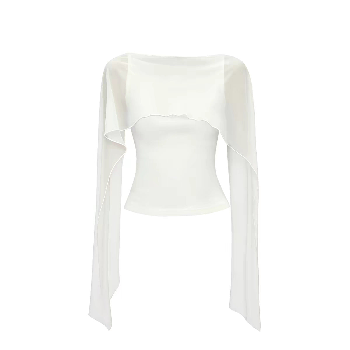 Sheer shawl