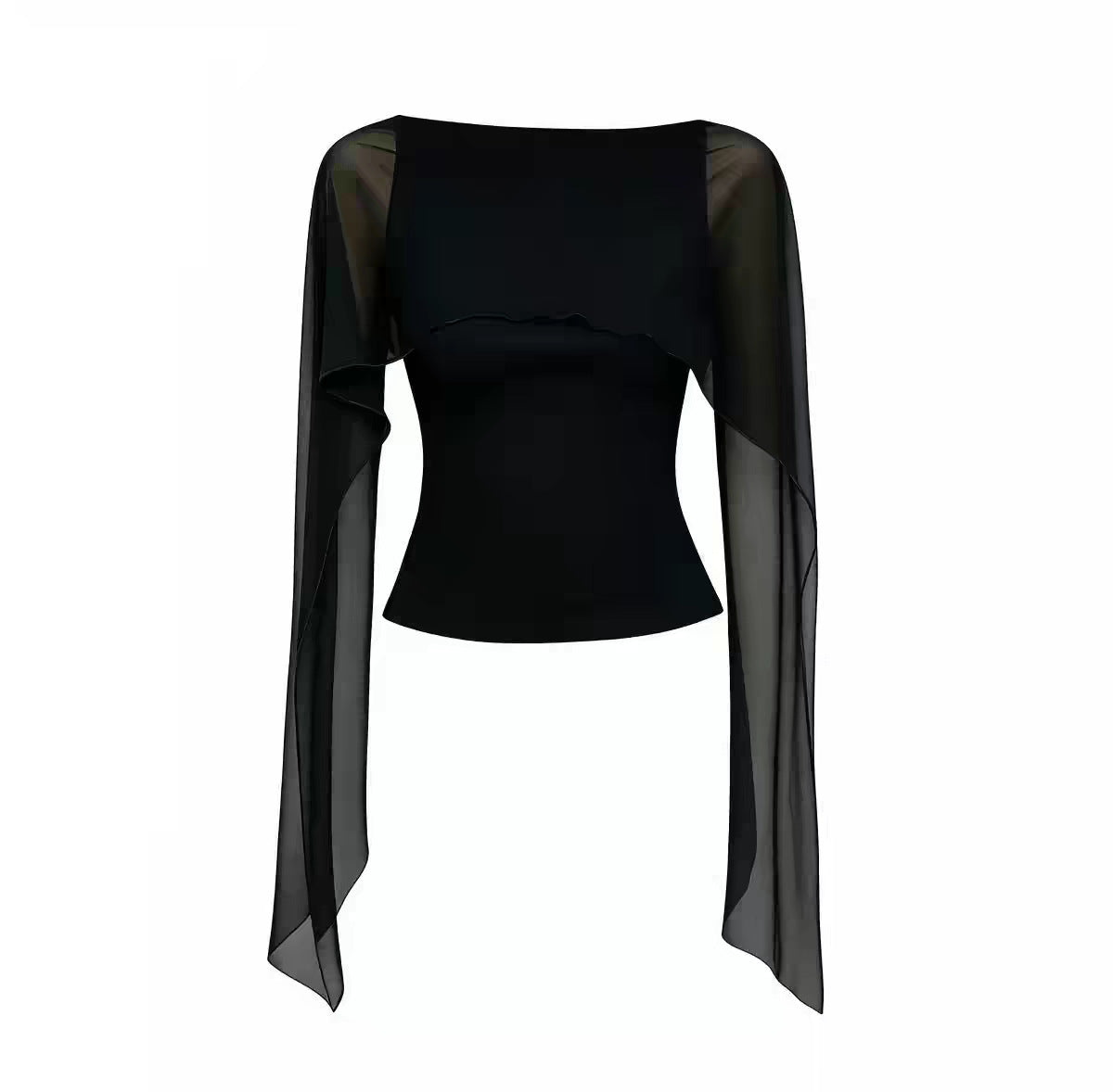 Sheer shawl