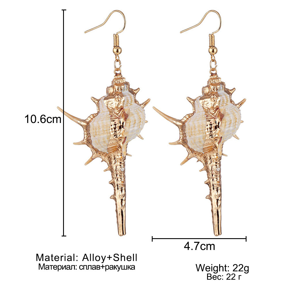 Shell Earrings Necklace