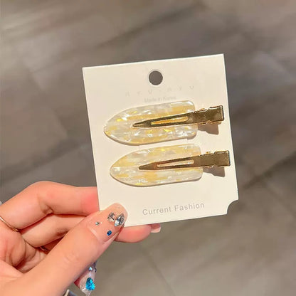 Shell hair clip
