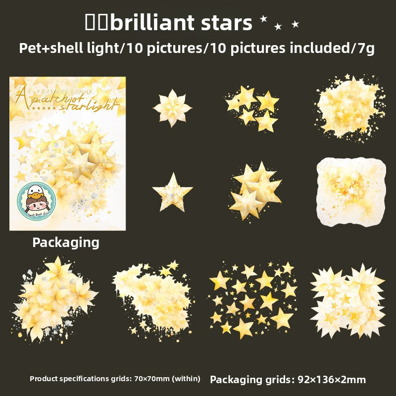 Shell Light Sticker Pack