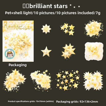 Shell Light Sticker Pack