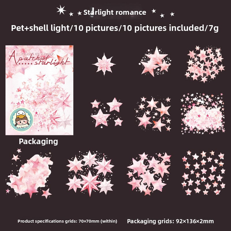 Shell Light Sticker Pack