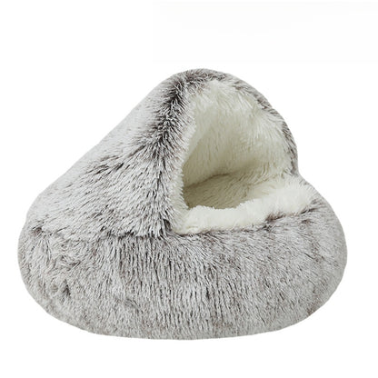 Shell Semi-Enclosed Cat Nest