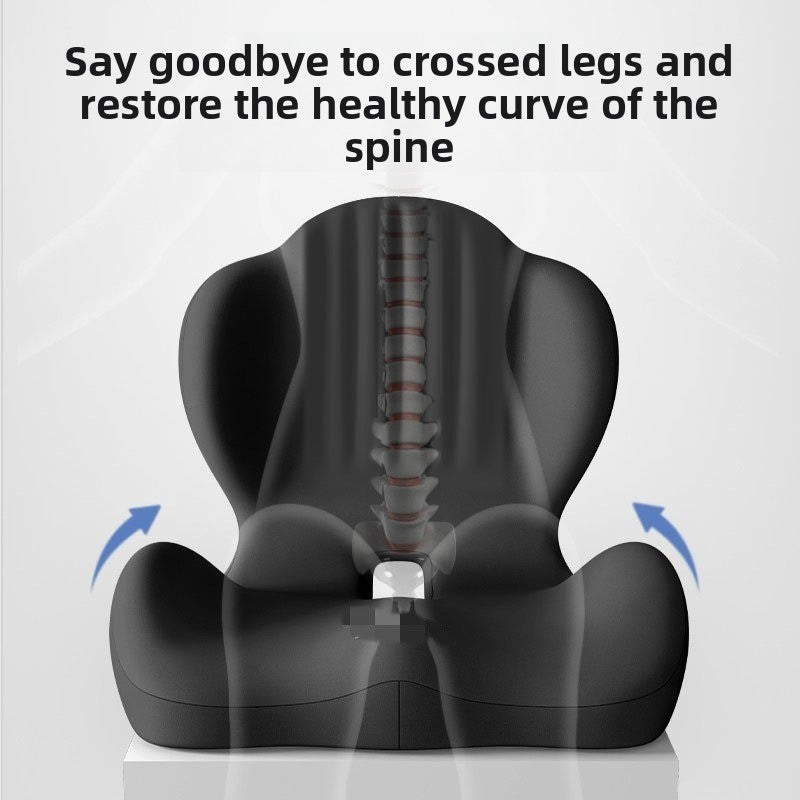 Shell-Shaped Integrated Seat Cushion Memory Foam