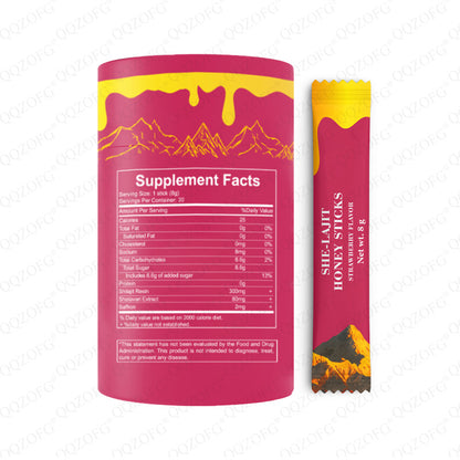 Shilajit honey sticks