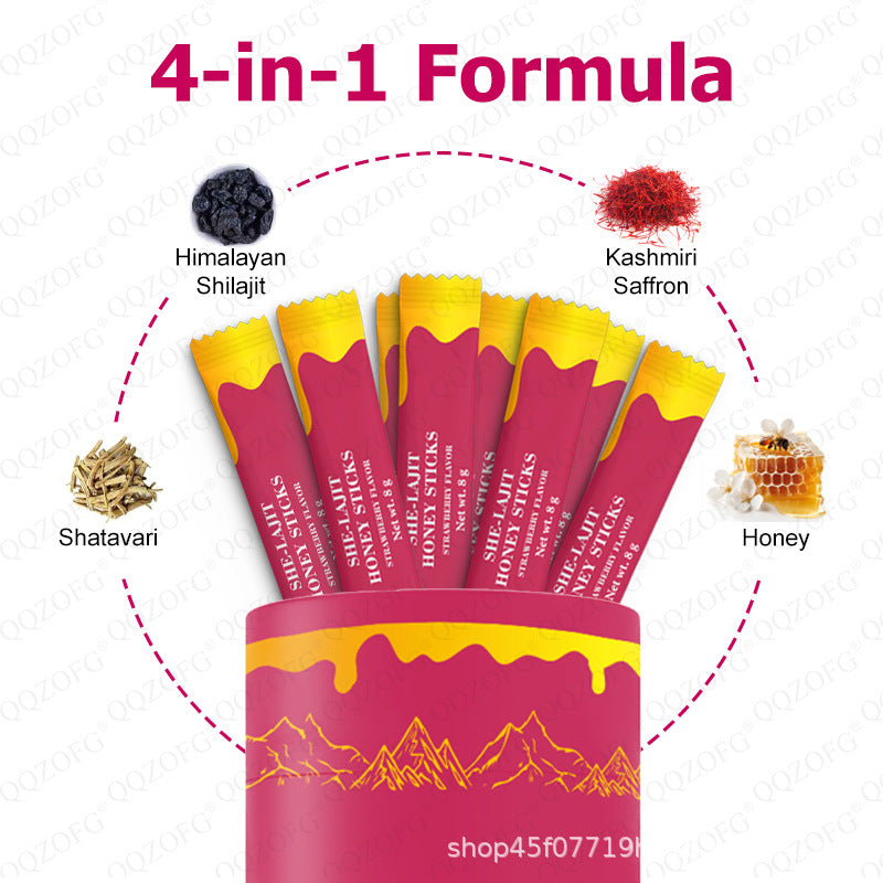 Shilajit honey sticks