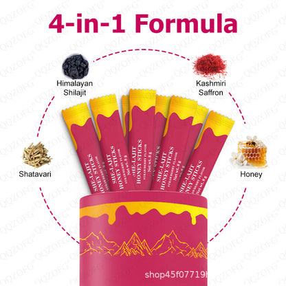 Shilajit honey sticks