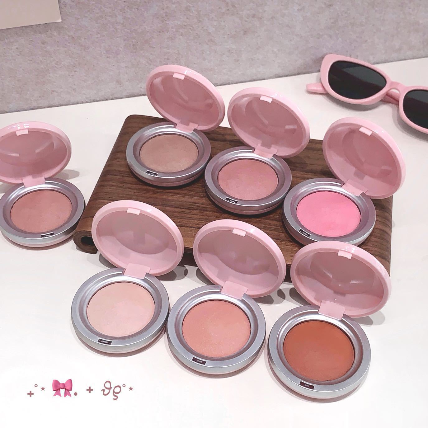 Shimmer Baked Powder Blush