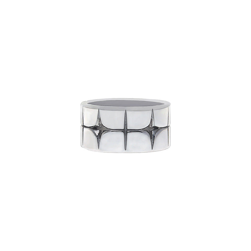 Shining Star Titanium Steel Stackable Ring