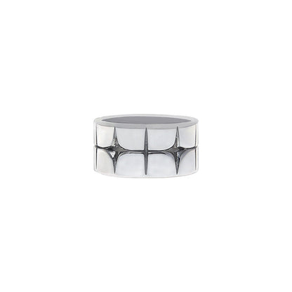 Shining Star Titanium Steel Stackable Ring