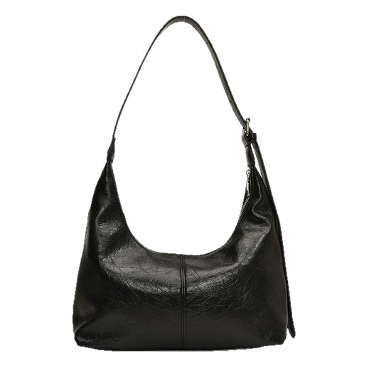 Shiny Dumpling Shoulder Bag