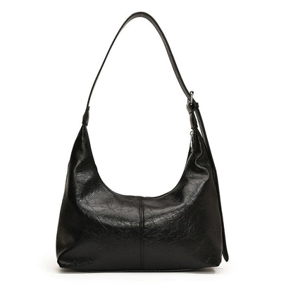 Shiny Dumpling Shoulder Bag
