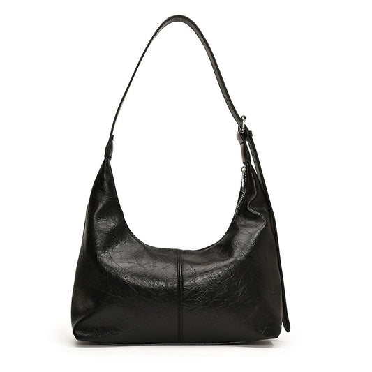 Shiny Dumpling Shoulder Bag
