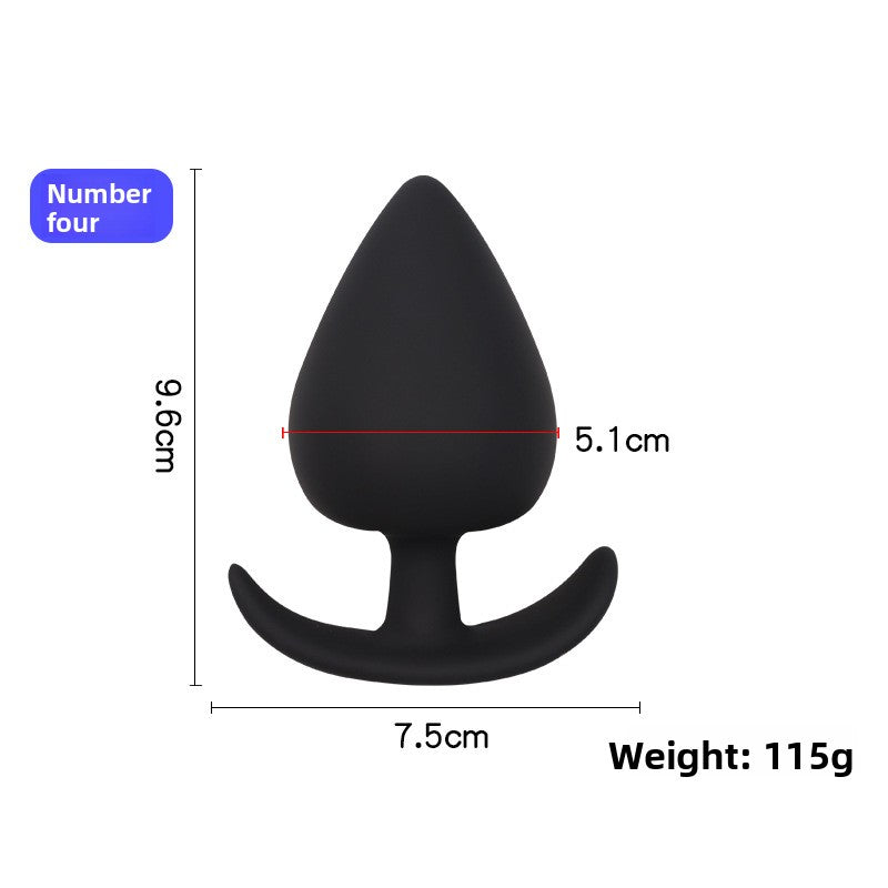 Ship Anchor Silicone Anal Plug