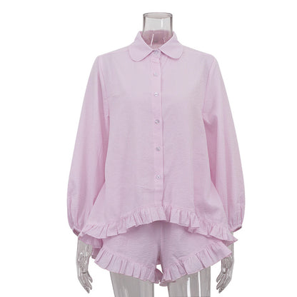 Shirt and shorts casual set