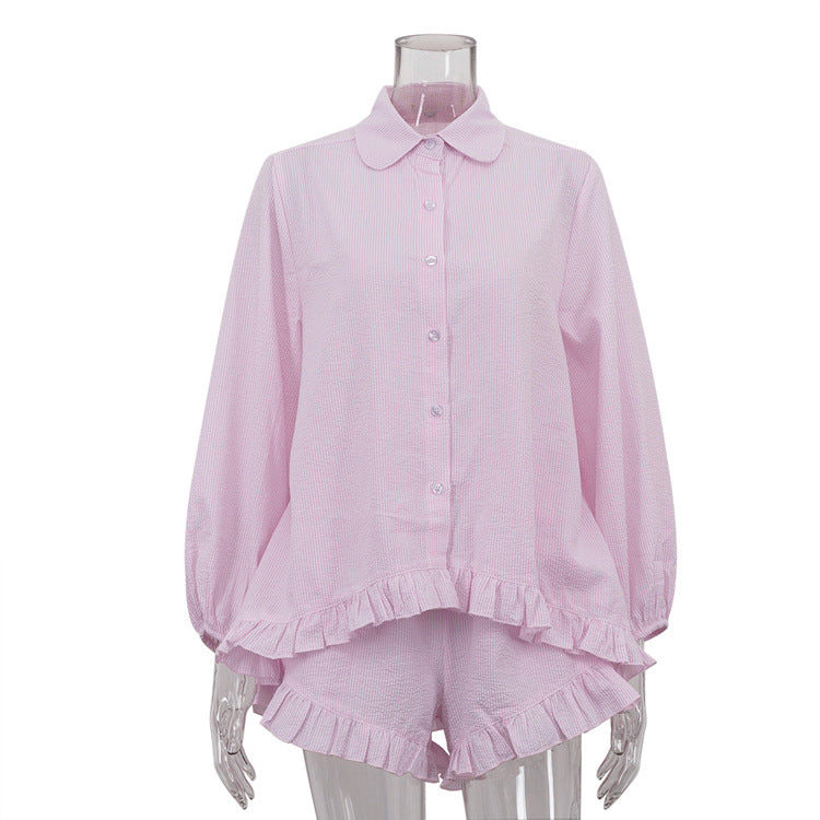 Shirt and shorts casual set