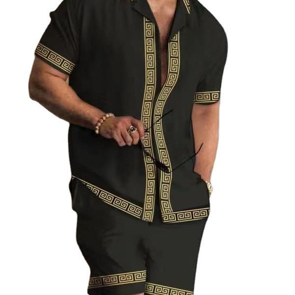 Shirt and shorts set, polo shirt