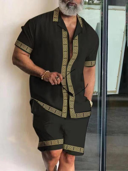 Shirt and shorts set, polo shirt