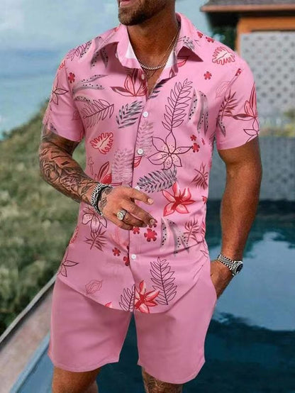 Shirt and shorts set, polo shirt