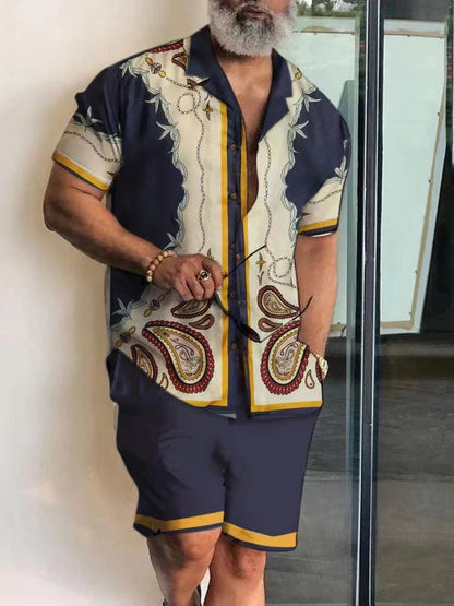 Shirt and shorts set, polo shirt