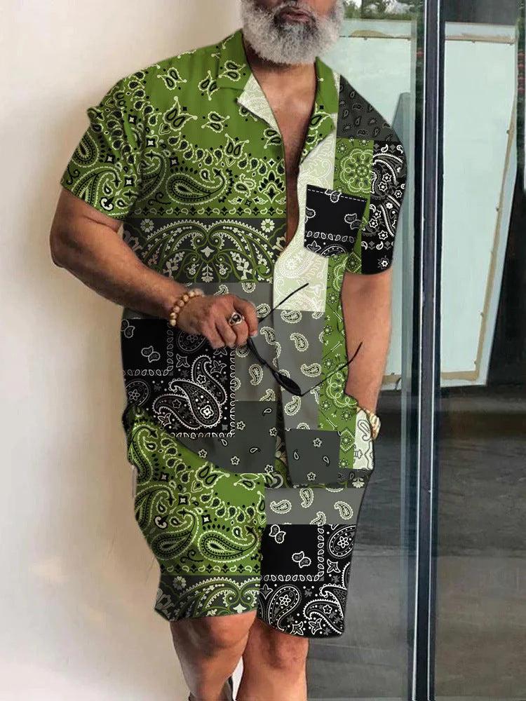 Shirt and shorts set, polo shirt