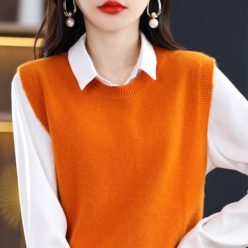 Shirt paired with blazer for women
