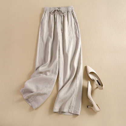 Shirt top wide-leg pants