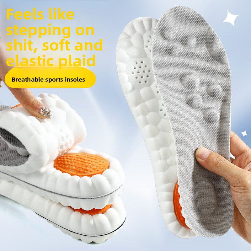 Shock-Absorbing Deodorant PU Insoles