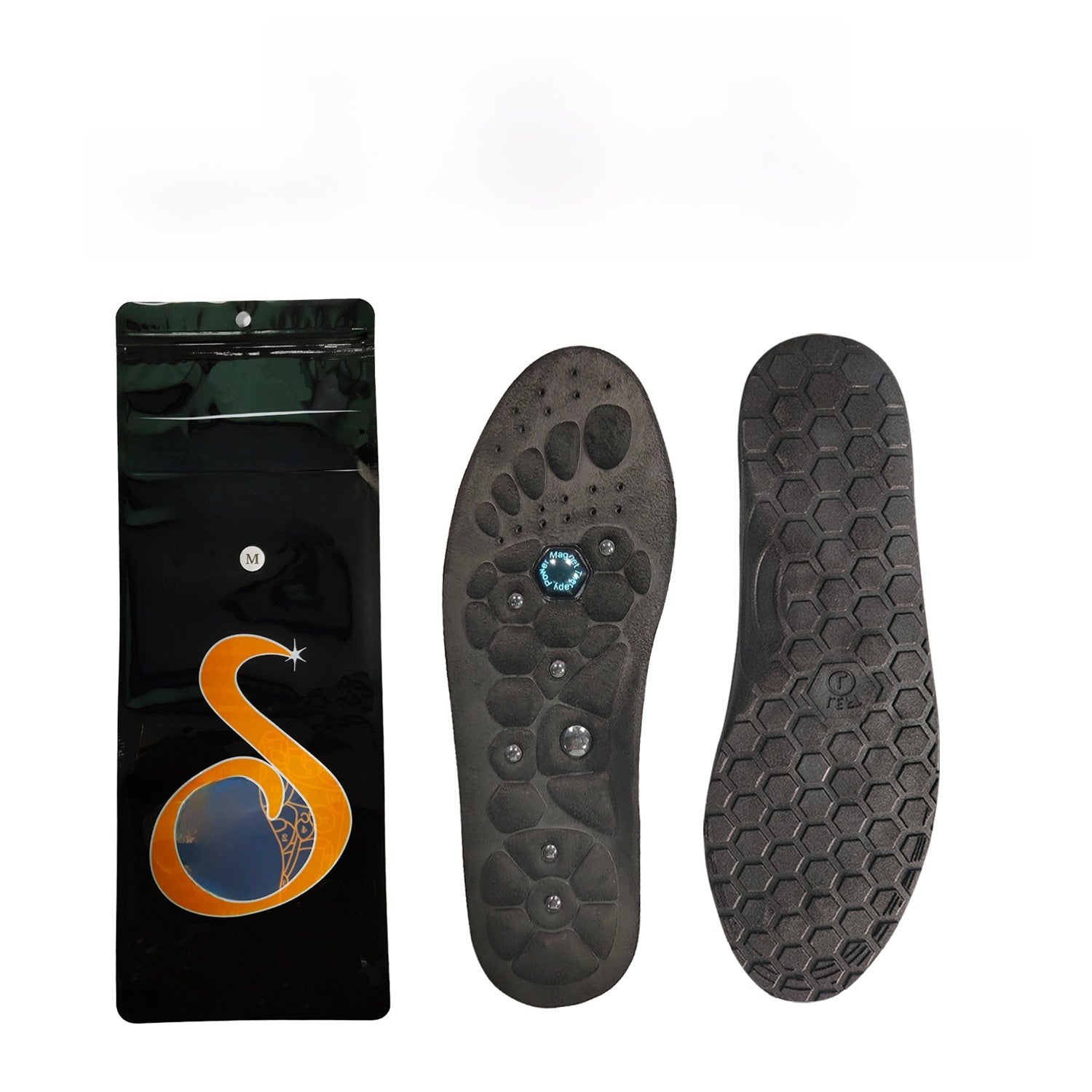 Shock-absorbing insoles