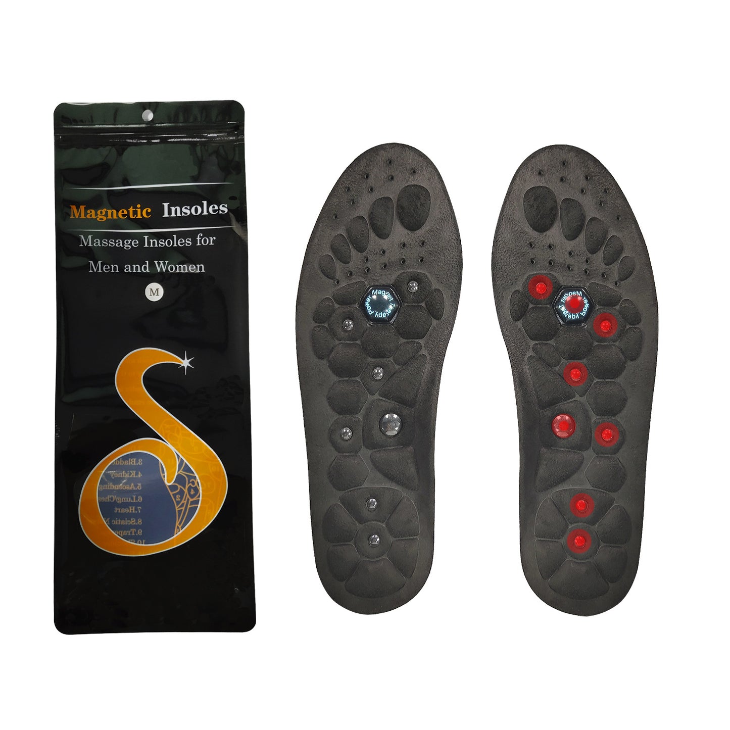 Shock-absorbing insoles
