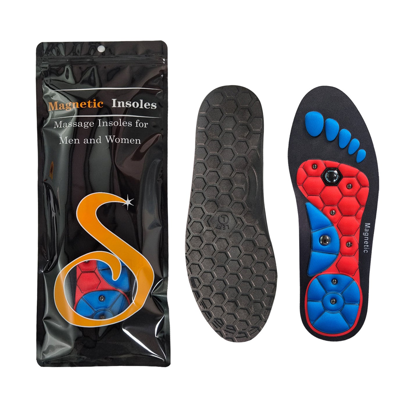 Shock-absorbing insoles