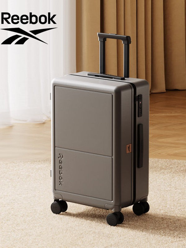 Shock-resistant suitcase with a handle, lightweight travel case
