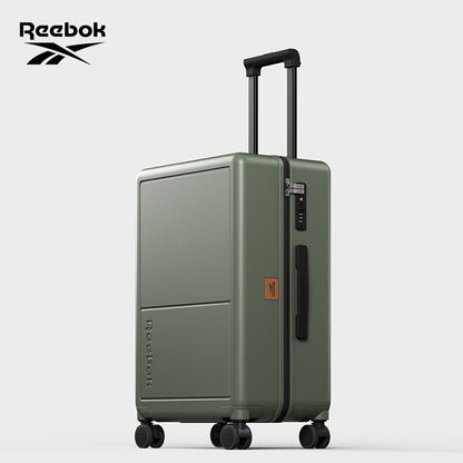 Shock-resistant suitcase with a handle, lightweight travel case