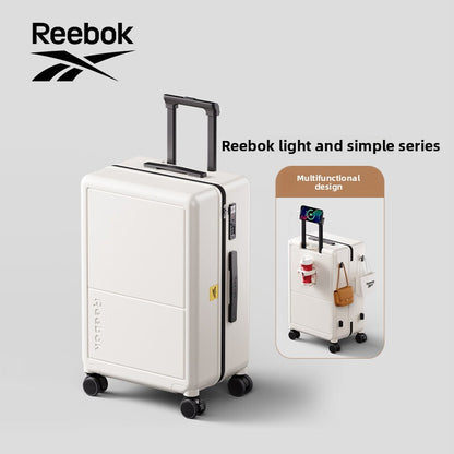 Shock-resistant suitcase with a handle, lightweight travel case