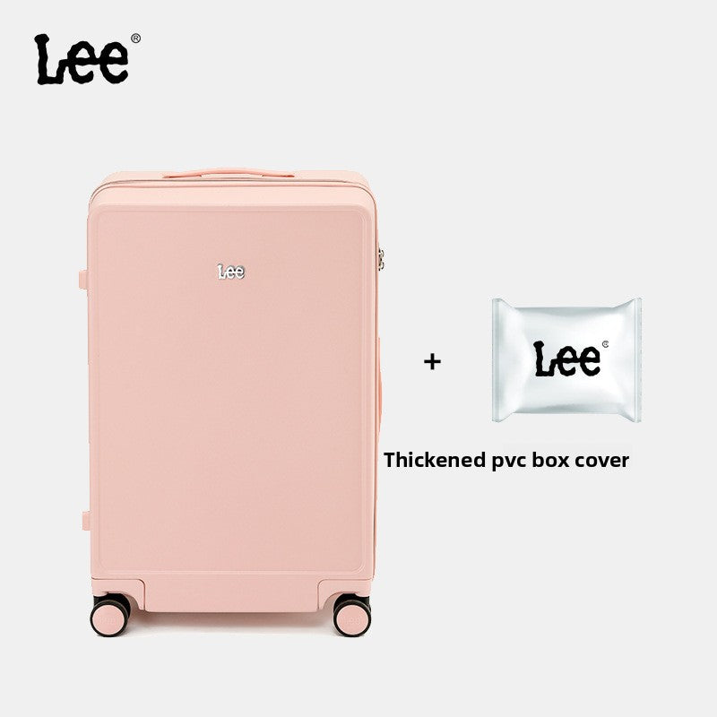 Shock-resistant suitcase with a handle, lightweight travel case